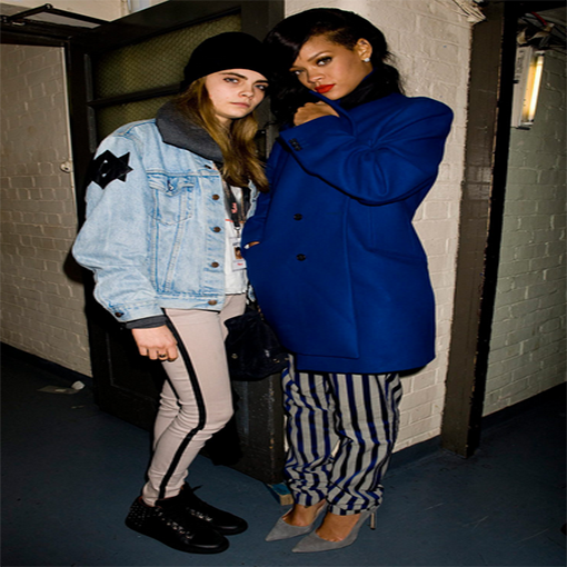 Rihanna y CD grunge