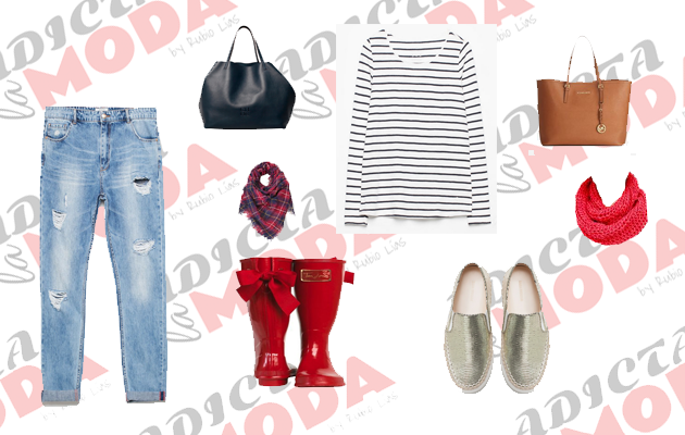 Looks con jeans rotos