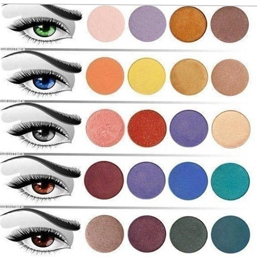 colores de sombra